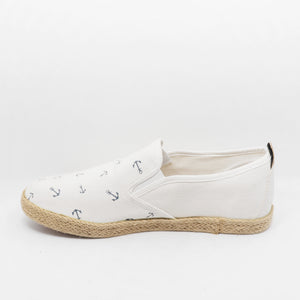 Espadrilles Andre Blanches Homme